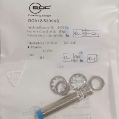 1PCS NEW FIT FOR BDC Proximity Switch Sensor DCA12/5309KS 10-30VDC 100mA