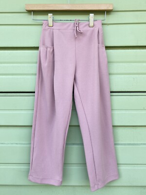 NWT ZARA GIRL PINK FLOWING TROUSERS Elastic Waist Size 7Y 122cm c571