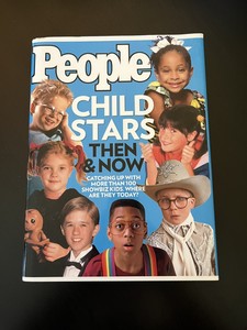PEOPLE :  CHILD STARS THEN & NOW - NEW WITH DUSTJACKET
