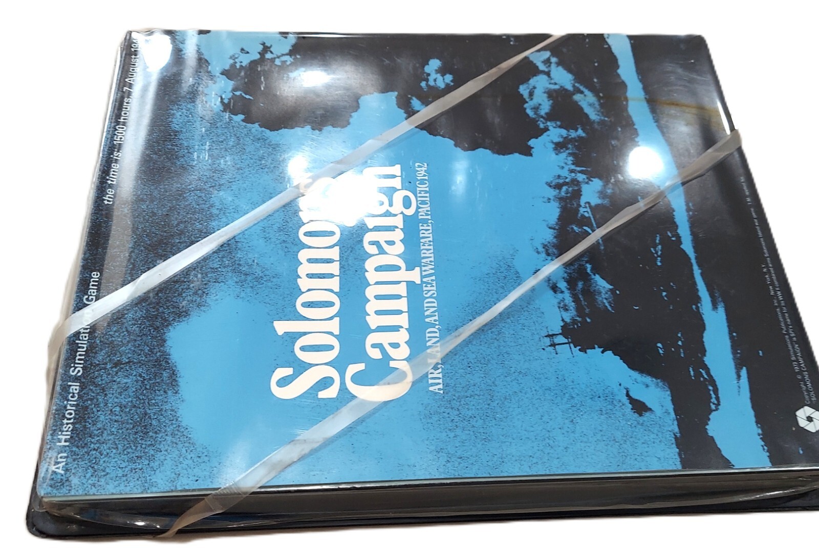 RARE SPI 1973 SOLOMONS CAMPAIGN Air Land & Sea Warfare Pacific '42 COMPLETE tray