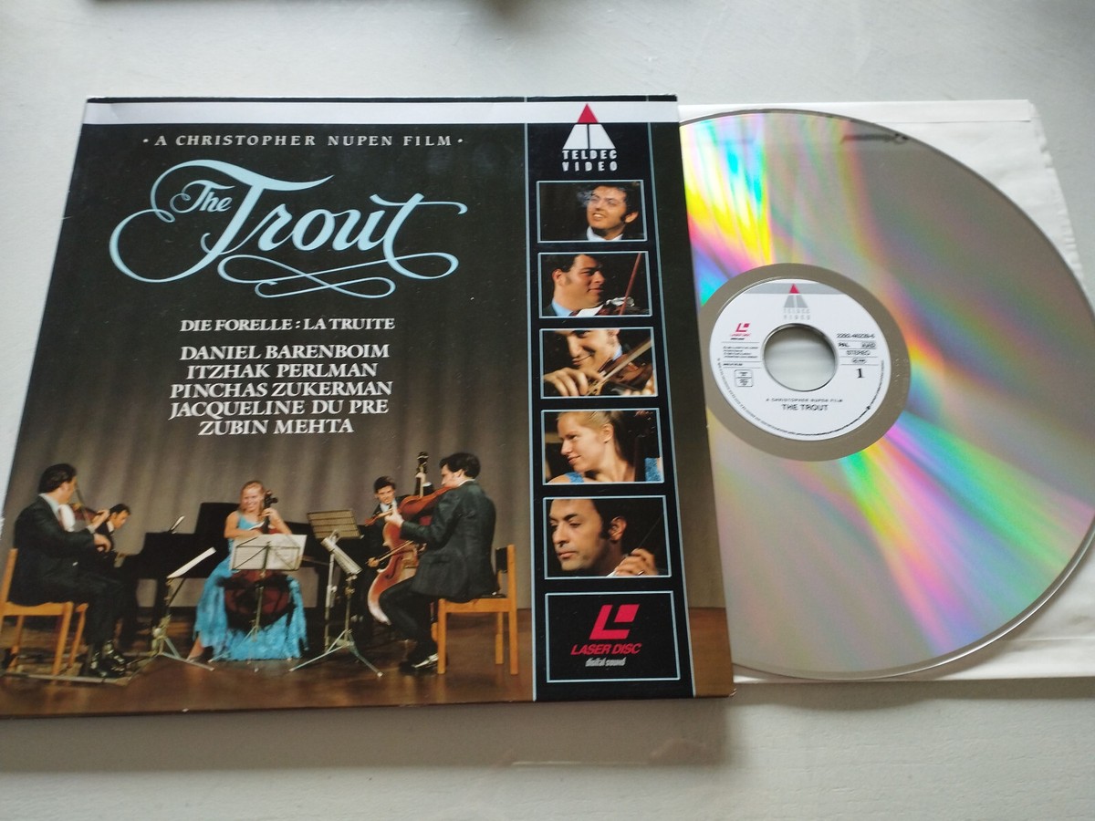 Trout, The - Jacqueline Du Pre (Laserdisc) for sale online | eBay