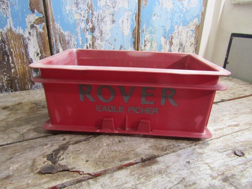 Rover Group Longbridge Production Line Rover Teile Aufbewahrungsbox rot Stapelbox - Bild 4 von 6