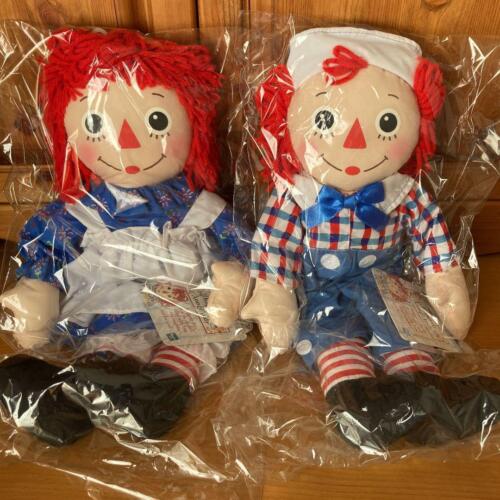 Rare Super Raggedy Vintage Insanely Cute Anne And Andy Pair - Picture 1 of 10