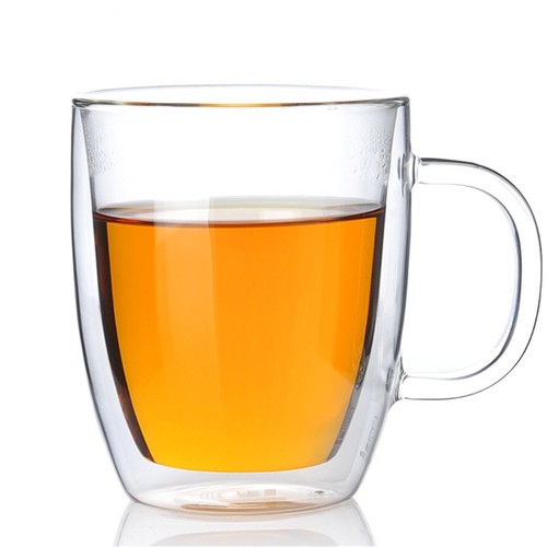 6xGlass Cups Double Walled Glass Coffee Cups Thermal Insulated Glass Tea Cup Mug - Picture 6 of 11