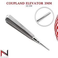 Surgical Root Instruments Curved Tip 3mm Dental Surgical Coupland Elevator