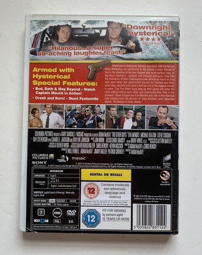 The Other Guys DVD (2011) Will Ferrell, McKay (DIR) cert 12 - Imagen 2 de 4