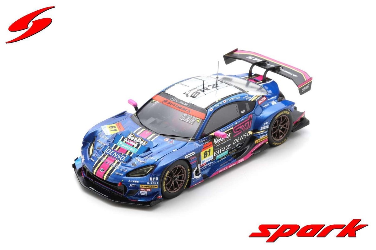 1/43 スバルBRZ GT300 SUPER GT 2022 1:43 SPARK Subaru Brz #61 Gt300 Super Gt 2022 T.Iguchi H