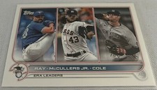 2022 Topps Baseball Series 1 American League ERA Leaders Gerrit Cole Yankees