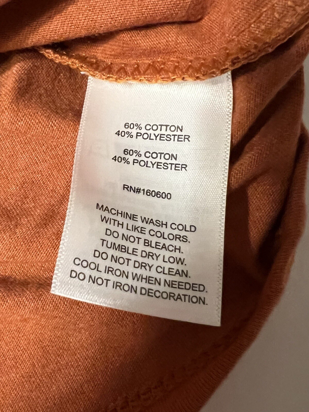 Bass Pro Shop Medium Men’s Tshirt Orange With Deer Graphic And Saying 