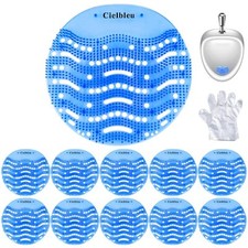10 Packs Urinal Screens Deodorizer Urinal Cake Anti-Splash Odor Freshener   I...