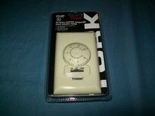 NEW Tork In-Wall Motor Operated 12 Hour Shut Down Timer - Almond M512HA