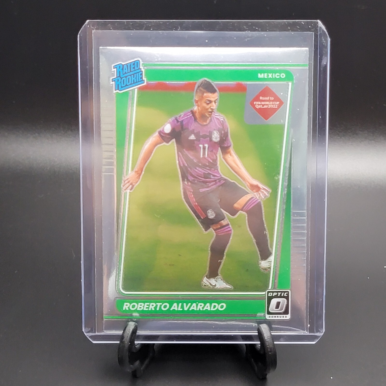 2021-22 Donruss ROBERTO ALVARADO #195 Optic Rated Rookies SP RC Mexico