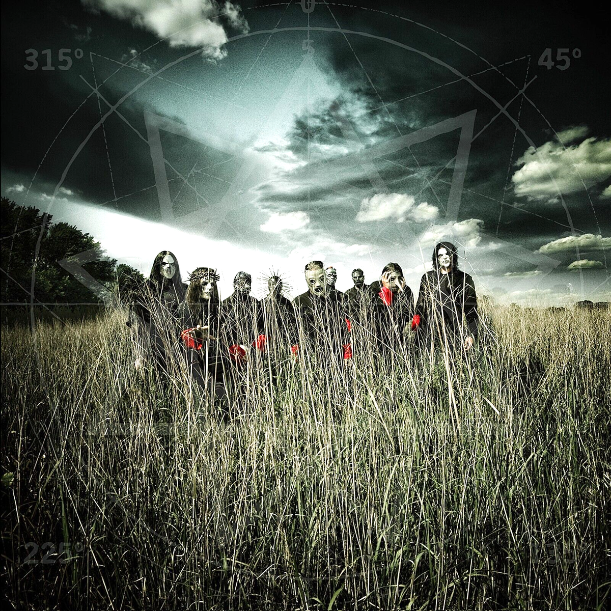新品/初回 Slipknot「all hope is gone」ステッカー付 Slipknot All Hope Is Gone 12x12 Album Cover Replica Poster Print
