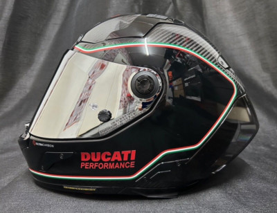 Nolan X804RS Asso Di Picche Carbon KOSTENLOSE DUCATI AUFKLEBER Motorrad X-Lite Helm