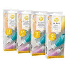 Wilton Disposable 16" Decorating Bags 12 Count Each Lot of 4