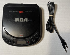 RCA Portable Car Disc CD Player Personal CD Player RP-7925A With Cord