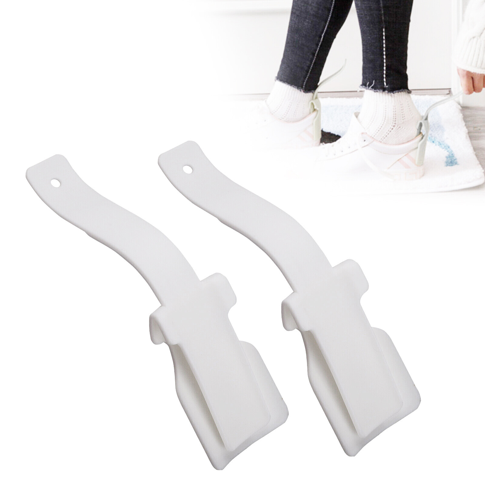 Lifting Helper Lazy Handled Shoe Horn Easy On&off Shoes