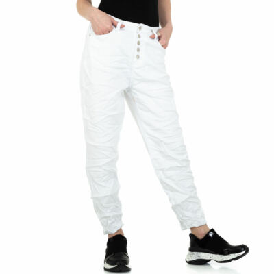BOYFRIEND DAMEN HOSE S/36 Weiß 5364