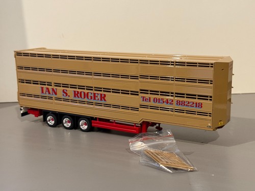 TEKNO 1:50 IAN S ROGER HOUGHTON PARKHOUSE CATTLE TRAILER ONLY