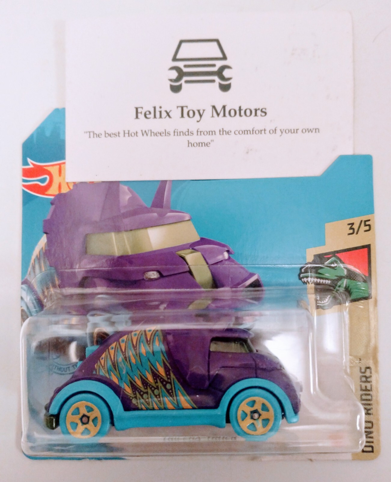 Hot Wheels: Tricera-Truck (2021 Dino Riders Mini Collection)