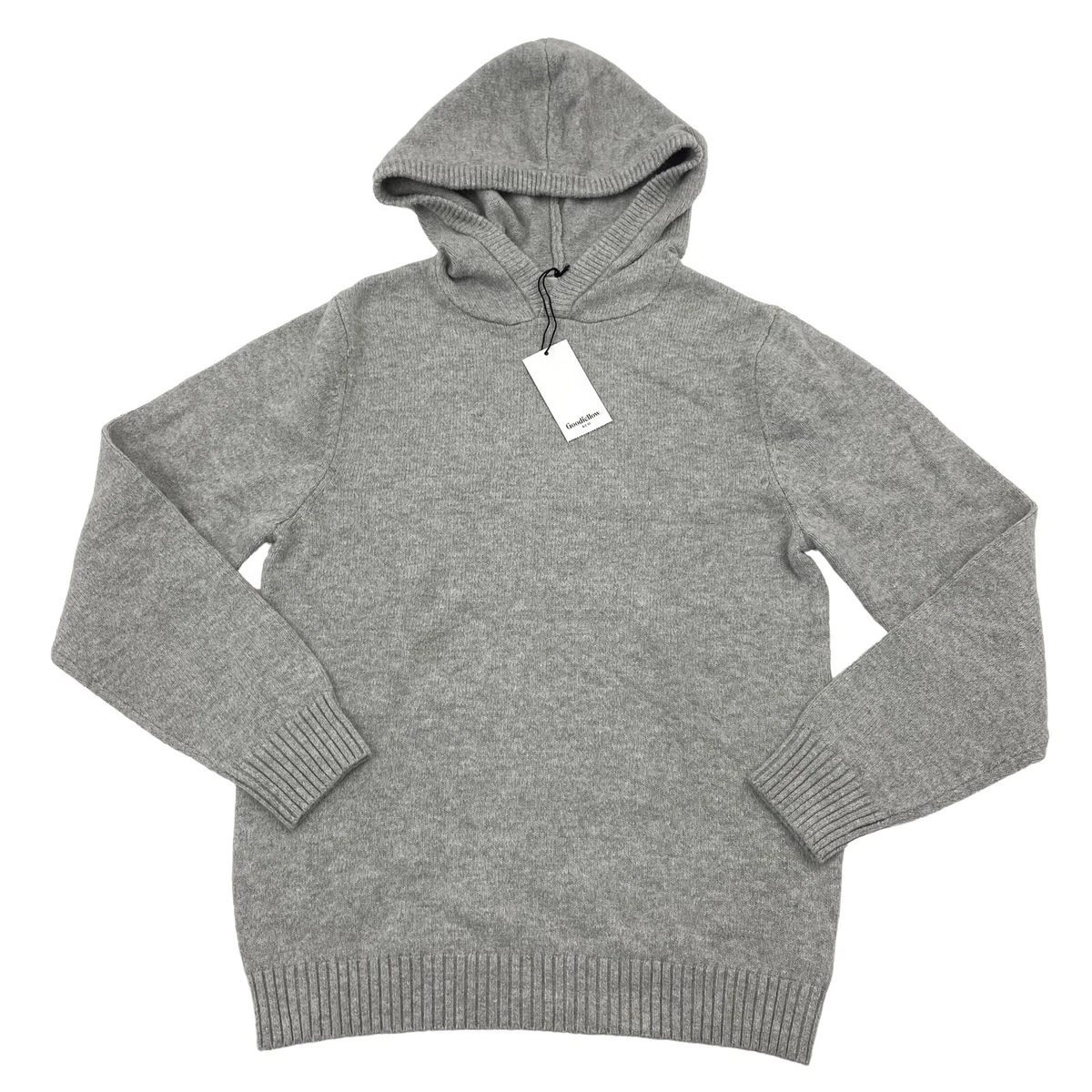Men's hooded best sale pullover sweater