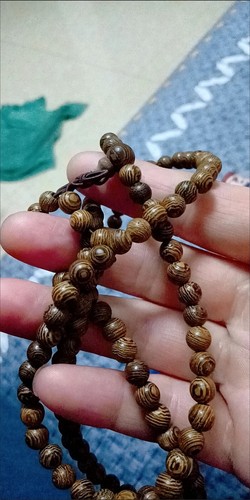 Pulsera de cuentas de Buda de madera con ala de pollo natural de 8 mm * 108 para hombres y mujeres - Imagen 14 de 22