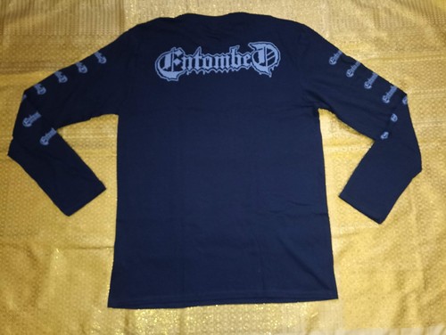 t-shirt ENTOMBED Sentiero della Mano Sinistra manica lunga Bordo della Sanità Smembra - Foto 3 di 4