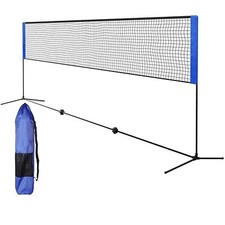 Best Sporting Volleyballnetz Outdoor 4 in 1 I Badmintonnetz 310cm Garten höhenve