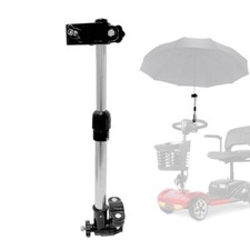 Umbrella Holder for Elderly Mobility Scooter Wheelchair Grip Mount Stand Adju...