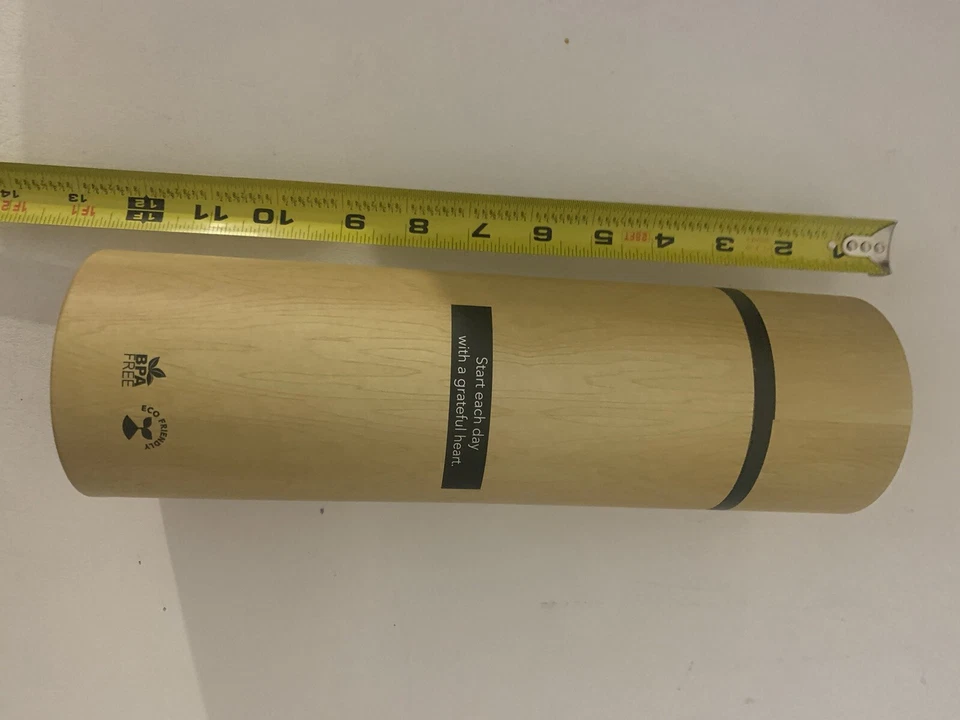 NUEVO Botella infusora de vidrio de té puro Zen doble tapa funda aislante - 13 oz / 400 ml Foto 2 de 4