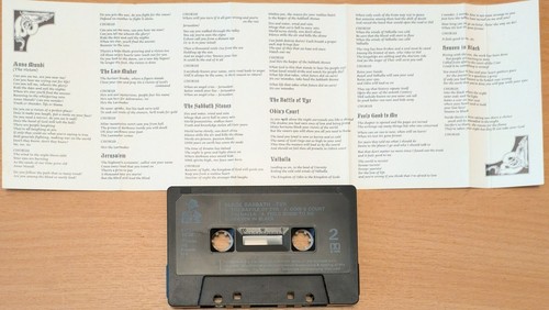 BLACK SABBATH tyr ORIGINAL UK CASSETTE FREE POSTAGE FORCEFIELD EMPIRE - Picture 2 of 2