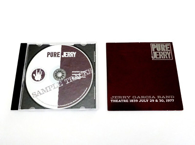 Jerry Garcia Theatre 1839 Pure Jerry Sample Tracks Bonus Disc CD Grateful Dead