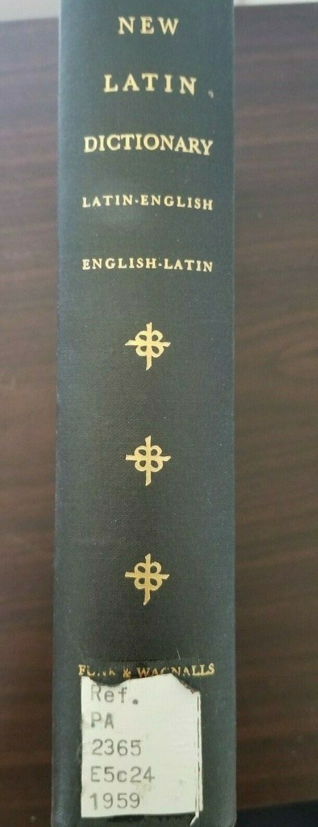 Latin dictionary、Classical dictionary CASSELL'S NEW LATIN DICTIONARY By D P Simpson - Hardcover | eBay