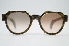 Vintage Sunglasses Christian Lacroix OPTYL 7317 Brown Black Olive Oval