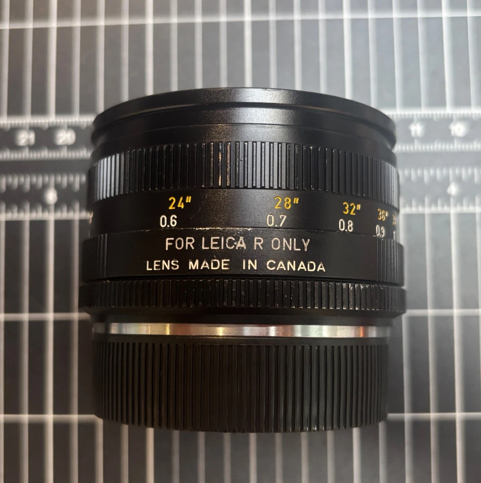 Leica R 50MM F2 SUMMICRON-R V2 E55 1980s Lens #311... - Image 3 of 4
