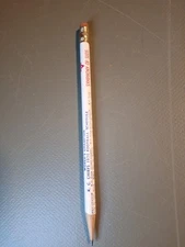 Vtg 1970 Conoco Symphony of Suds Carwash Pencil Kansas City Chiefs Schedule