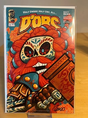 D'Orc #3 (Image Comics, 2026)   Signed J Gonzo Exclusive Variant Cover w/ CoA