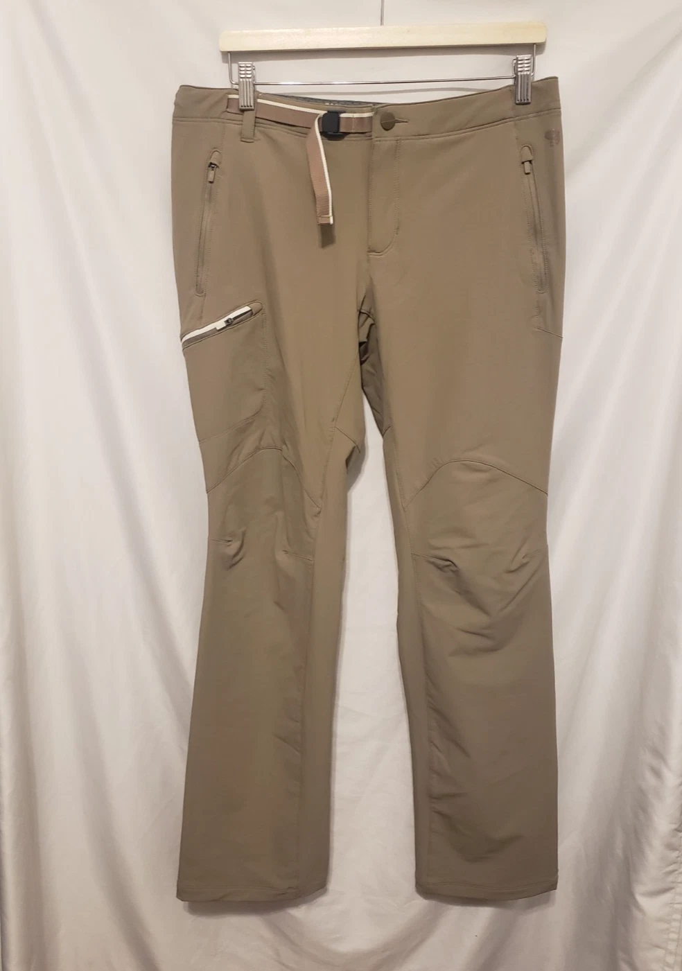 Mountain HardWear Chockstone Mid-weight Tactical Pants Women 12/32 Khaki Brown