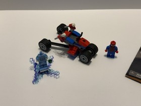 LEGO Marvel Spider-Man (76014) Spider-Trike Released 2014 Missing Electros Head