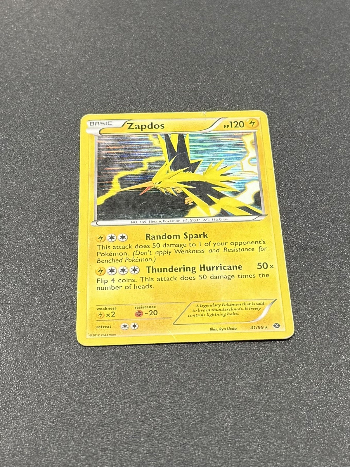 Zapdos 41/99 Next Destinies Holo Rare Pokemon card