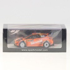 Spark S5968 Ford Fiesta WRC Rally Sweden 2018 1/43 Orange New W/Box