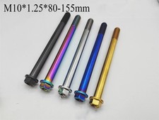 1 Pcs M10 X1.25 X 200mm/240mm/350mm Titanium Alloy Screws Flange Head Cap Bolts