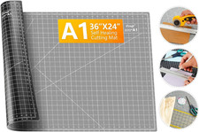 Large Self Healing Cutting Mat: 24" X 36" Double Sided 5-Ply Hobby Mat, A1 Rotar