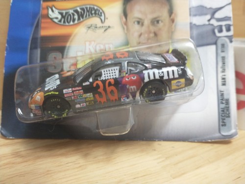 Hot Wheels Racing 1/64 NASCAR diecast #36 M&M HALLOWEN Ken Schrader 2003 NIP - Picture 2 of 7