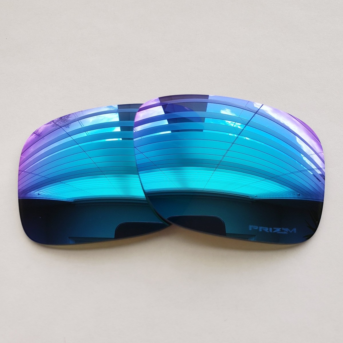 Blue。オークル2個 Authentic Oakley Holbrook XXL Prizm Sapphire Replacement Lenses
