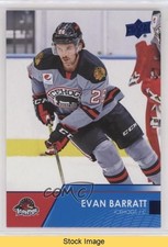2021-22 Upper Deck AHL Blue Evan Barratt #90 READ 0w8