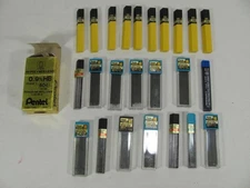 LOT OF PENTEL HI POLYMER 0.7 & 0.9 PENCIL LEAD REFILL