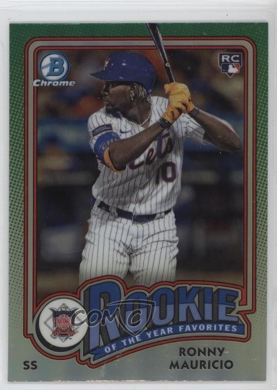2024 Bowman Rookie of the Year Favorites Ronny Mauricio #ROY-1 1d4b