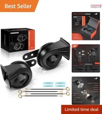 Dual Snail Horn 12V 110dB High Low Universal Electric Car Motorcycle Truck