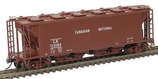 Atlas HO Scale Slab-Side Covered Hopper Canadian National/CN #113220 (12-Hatch)